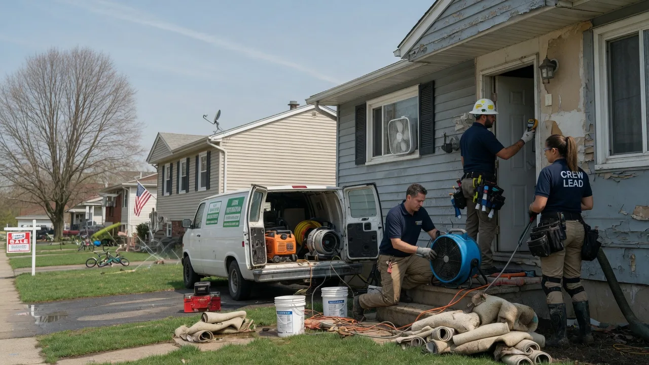 Flood Cleanup in Campbell Hill, IL near me